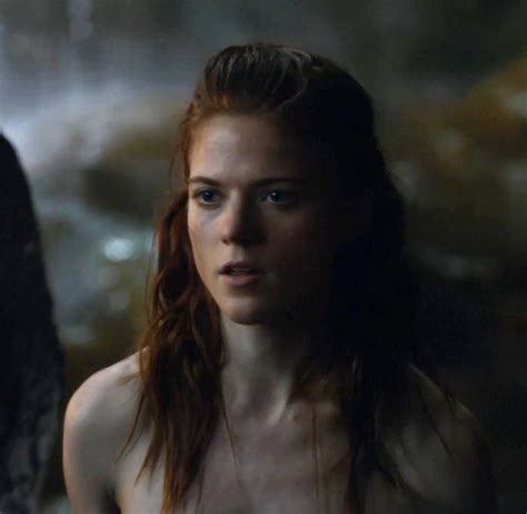 Game of Thrones: Rose Leslie on her cave scene。